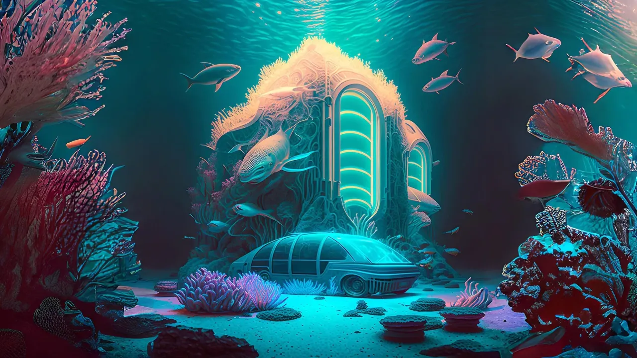 Coralverse — Cyberpunk estate